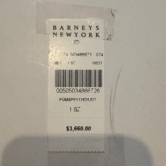 Balmain Pony Hair Leather Trimmed Crossbody Handbag - Picture 2 of 4